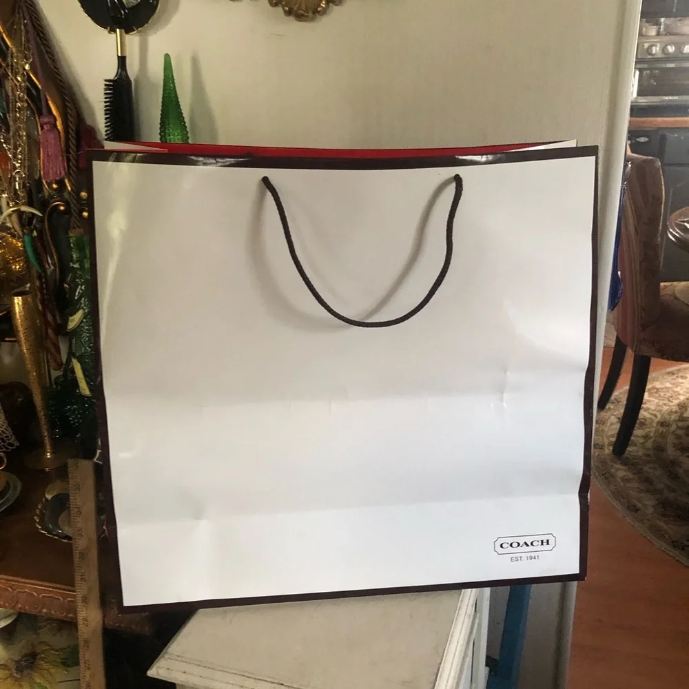 Large COACH Gift Bag